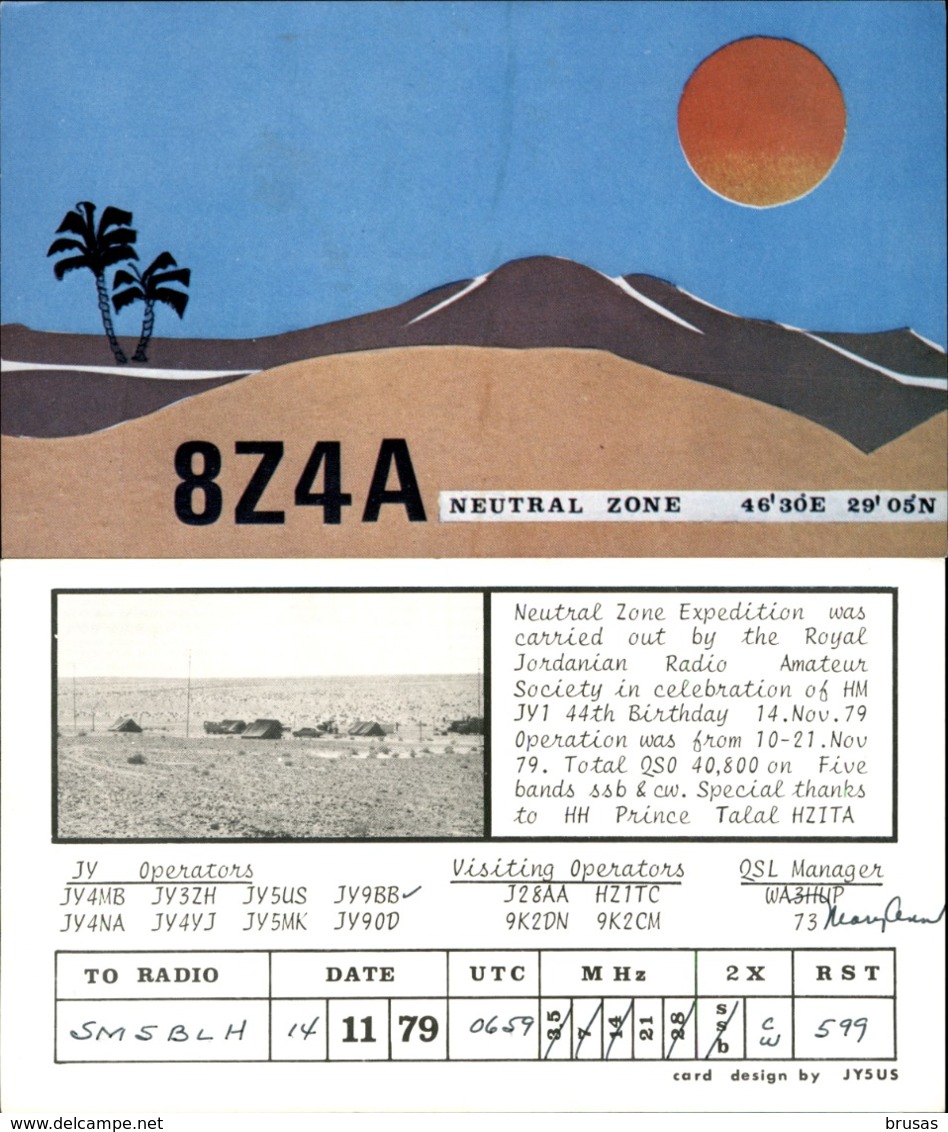 Middle East - 10 QSL Cards, Radio Amateur - Radio Amateur