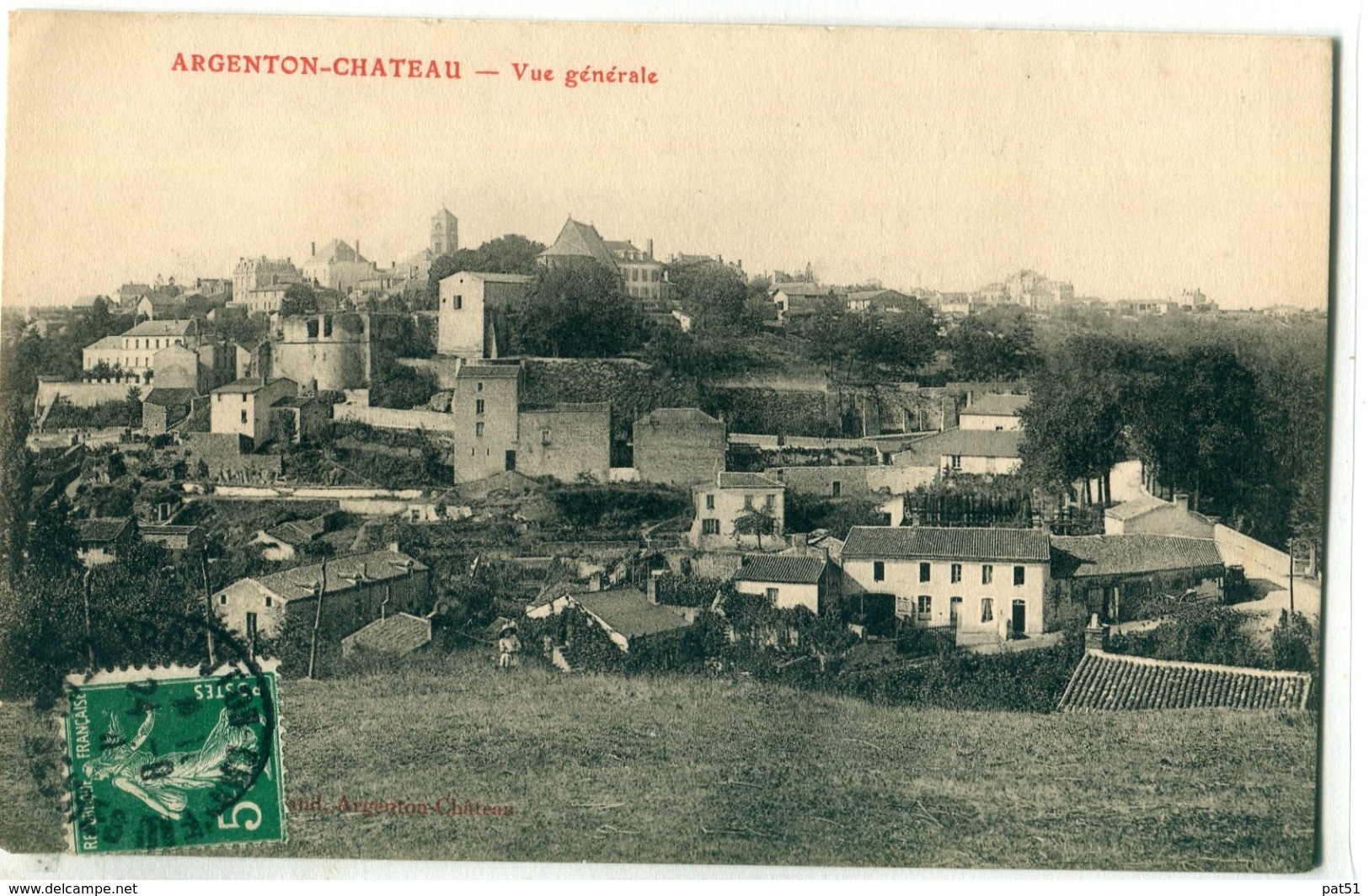 79 - Argenton Château : Vue Générale - Argenton Chateau