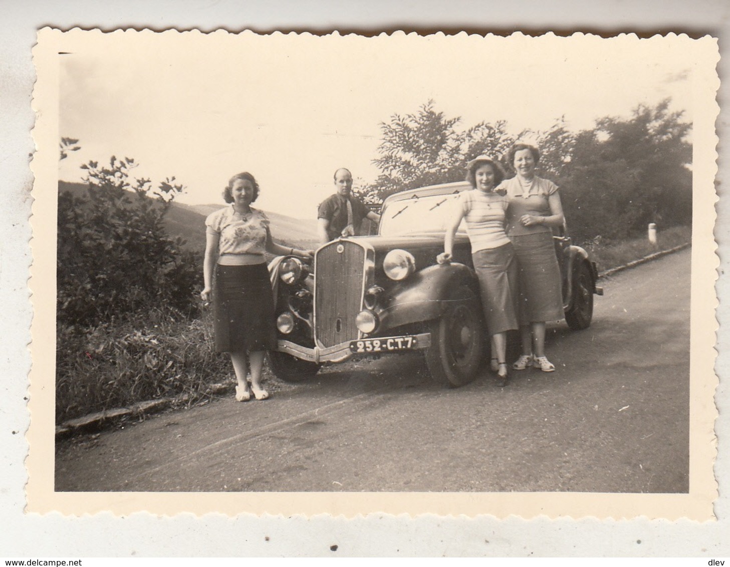 Old Timer - Forêt De Savernes - Animé - Photo 6 X 9 Cm - Coches