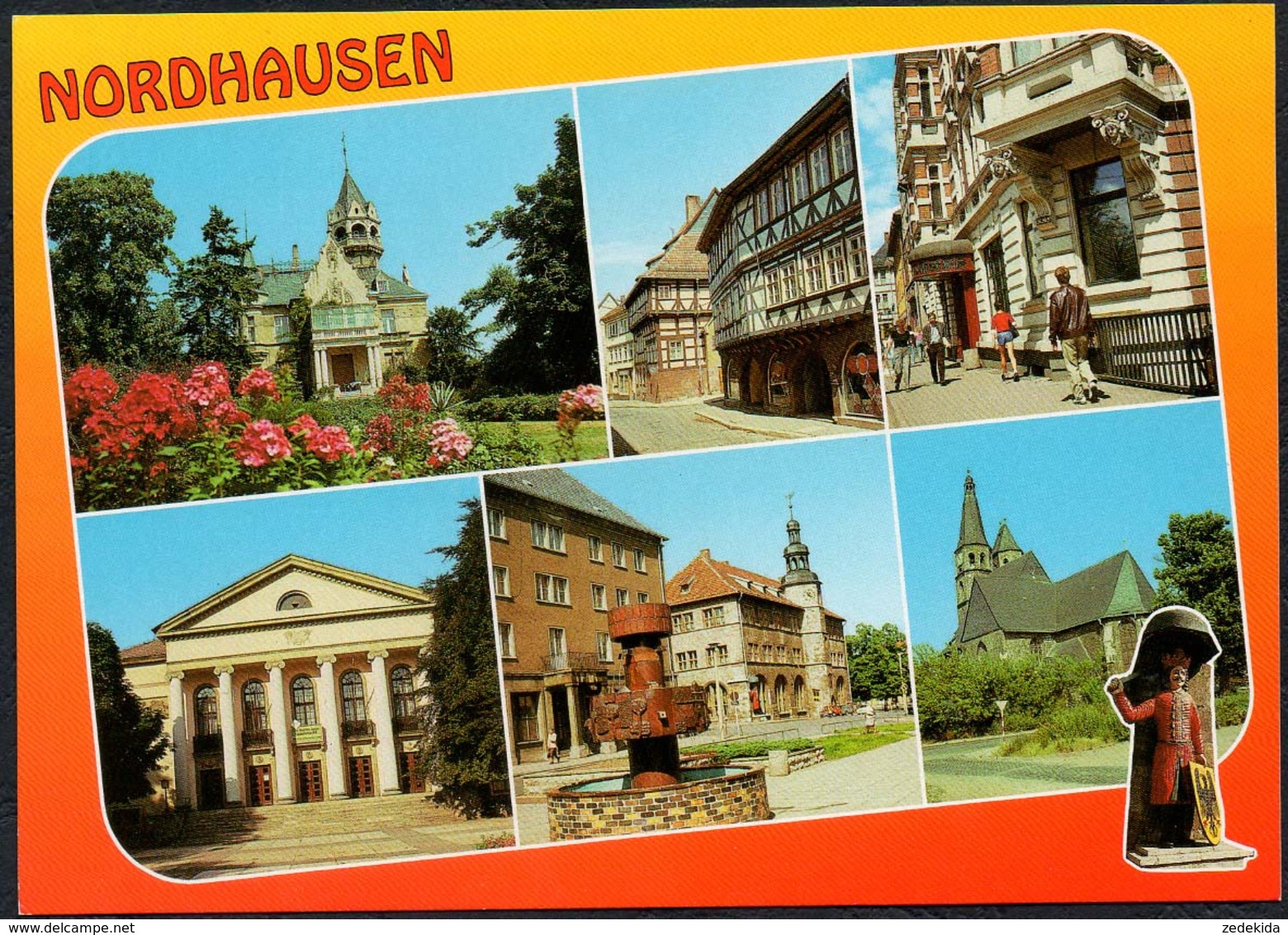 C8113 - TOP Nordhausen - Verlag Bild Und Heimat Reichenbach - Nordhausen