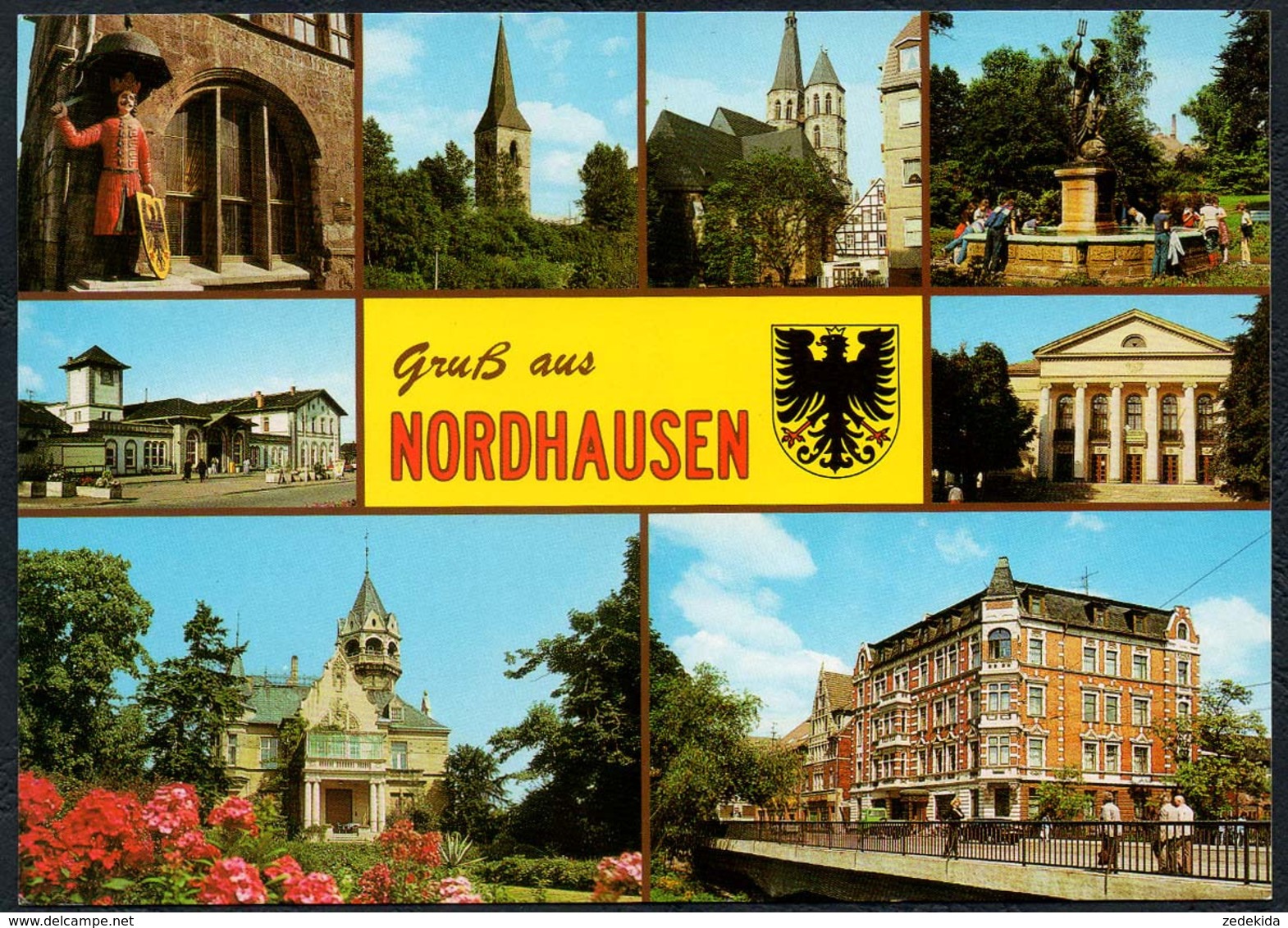 C8114 - TOP Nordhausen - Verlag Bild Und Heimat Reichenbach - Nordhausen