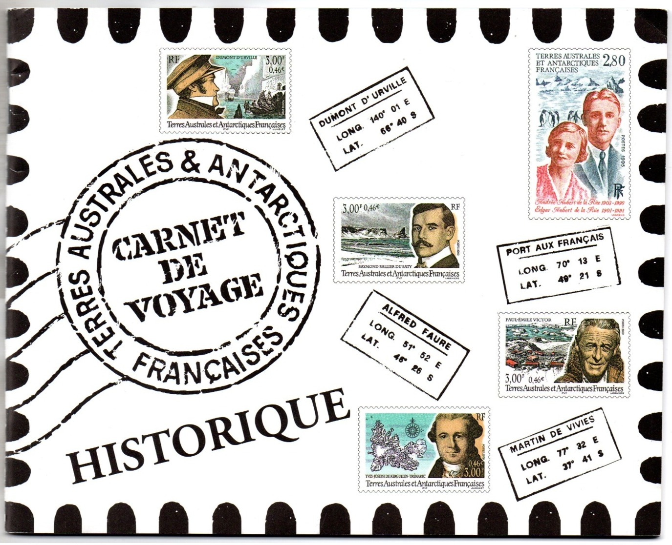 TAAF - Carnet De Voyage 2005 - Historique - Neuf Luxe - Complet - Unused Stamps