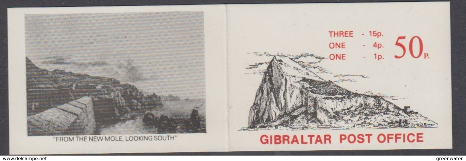 Gibraltar 1981 Booklet GBP 50P ** Mnh (44783) - Gibraltar