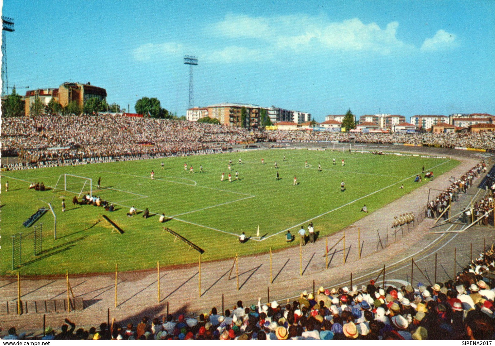 MANTOVA - STADIO DANILO MARTELLI - VIAGGIATA - Mantova