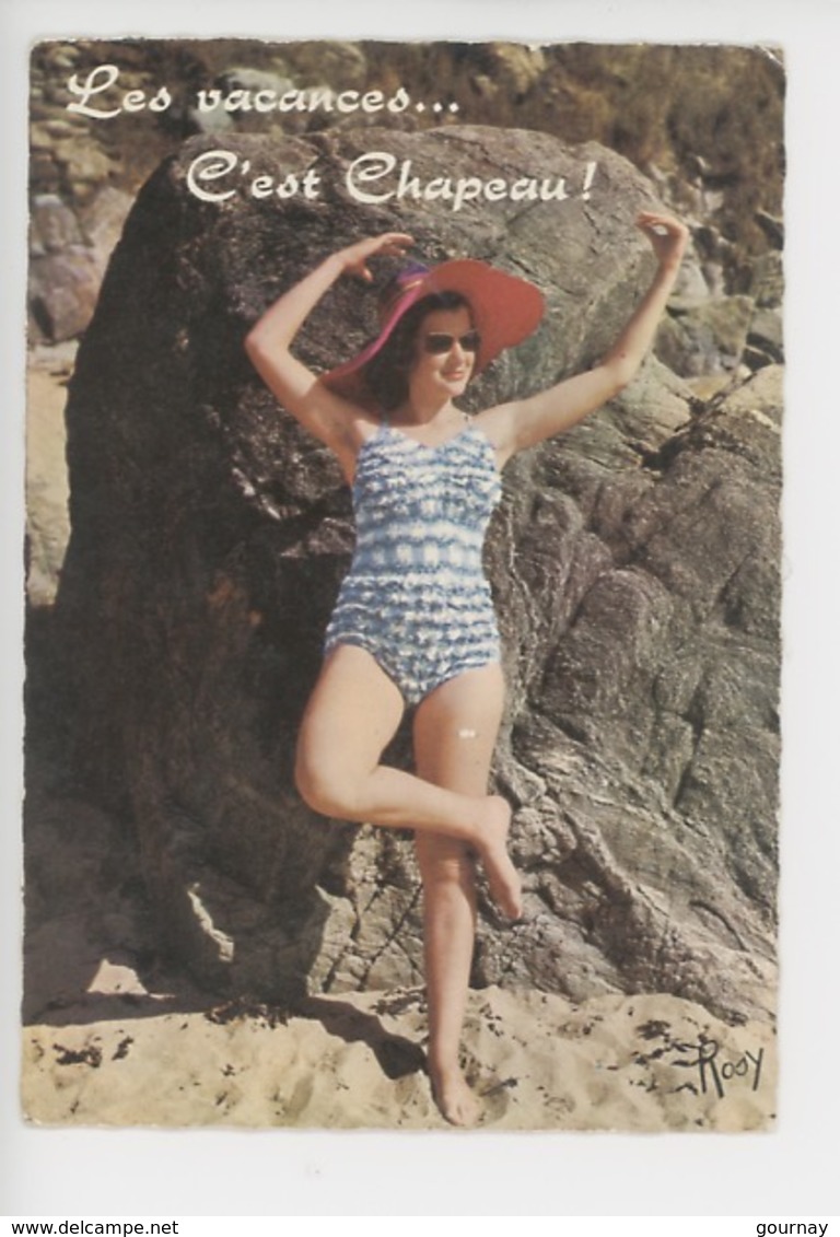 Les Vacances C'est Chapeau (pin-up Maillot Bain Humour) En Vacances N°946 - Pin-Ups