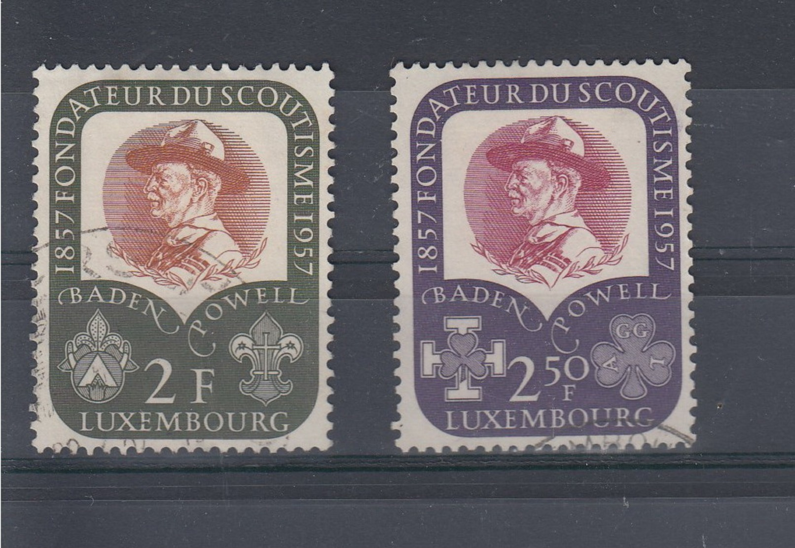 Luxemburg Michel Cat.No. Used 567/568 - Usados
