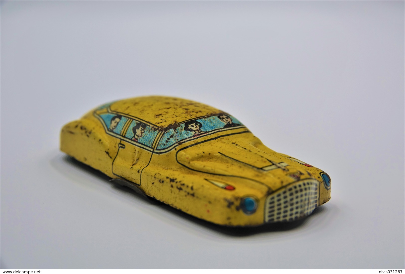 Vintage TIN TOY CAR : Maker NAKAMURA (TN)  - 8,5cm - JAPAN - 1950's - - Collectors Et Insolites - Toutes Marques