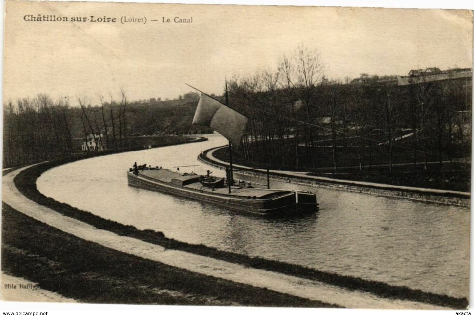 CPA CHATILLON-sur-LOIRE - Le Canal (228116) - Chatillon Sur Loire