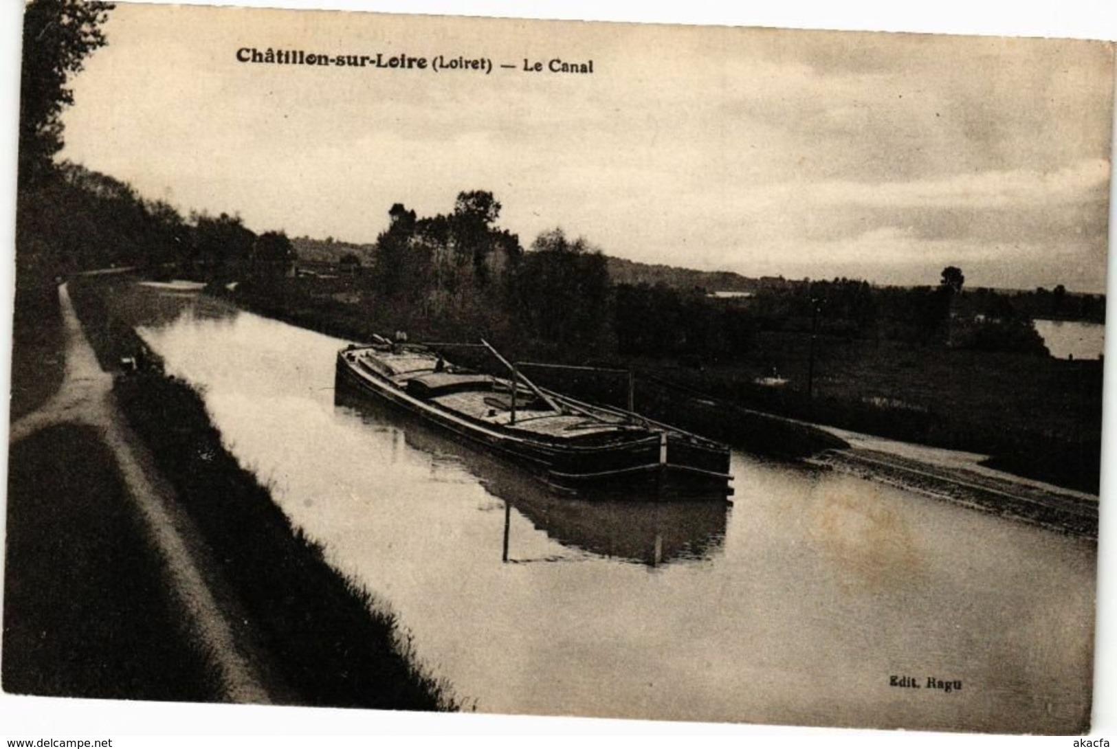 CPA CHATILLON-sur-LOIRE - Le Canal (228120) - Chatillon Sur Loire