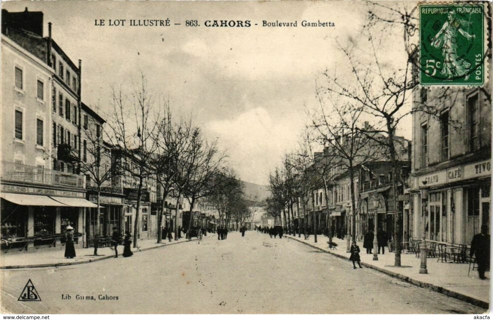 CPA Le Lot Illustre - CAHORS - Boulevard Gambetta (223304) - Cahors