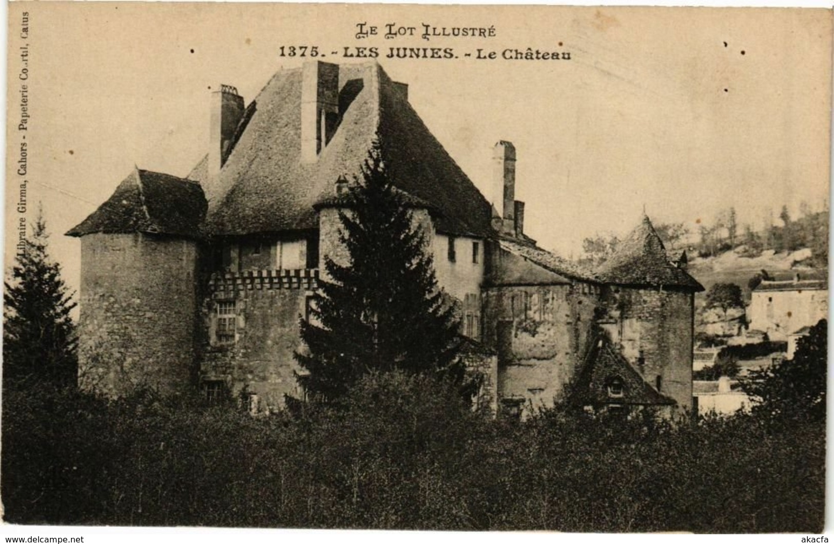 CPA Le Lot Illustre - Les JUINES - Le Chateau (223660) - Autres & Non Classés