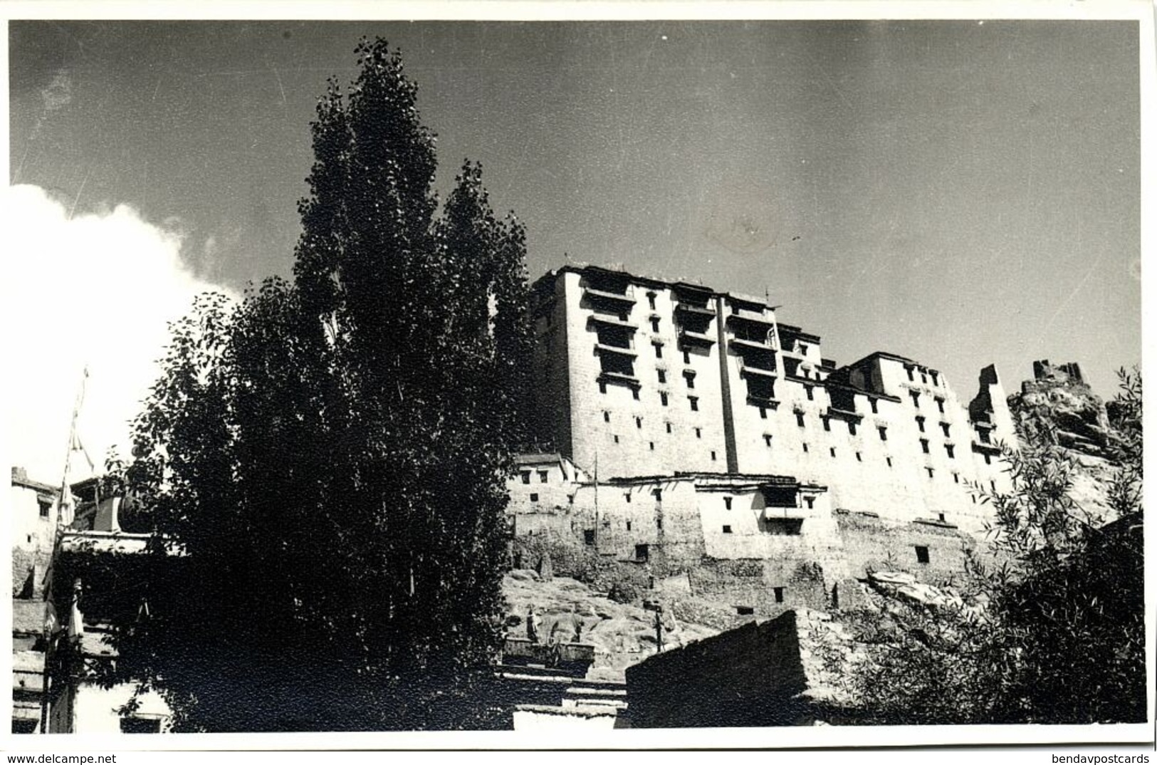 India, Ladakh, LEH, Himalayas, Royal Palace (1940s) Real Photo - India