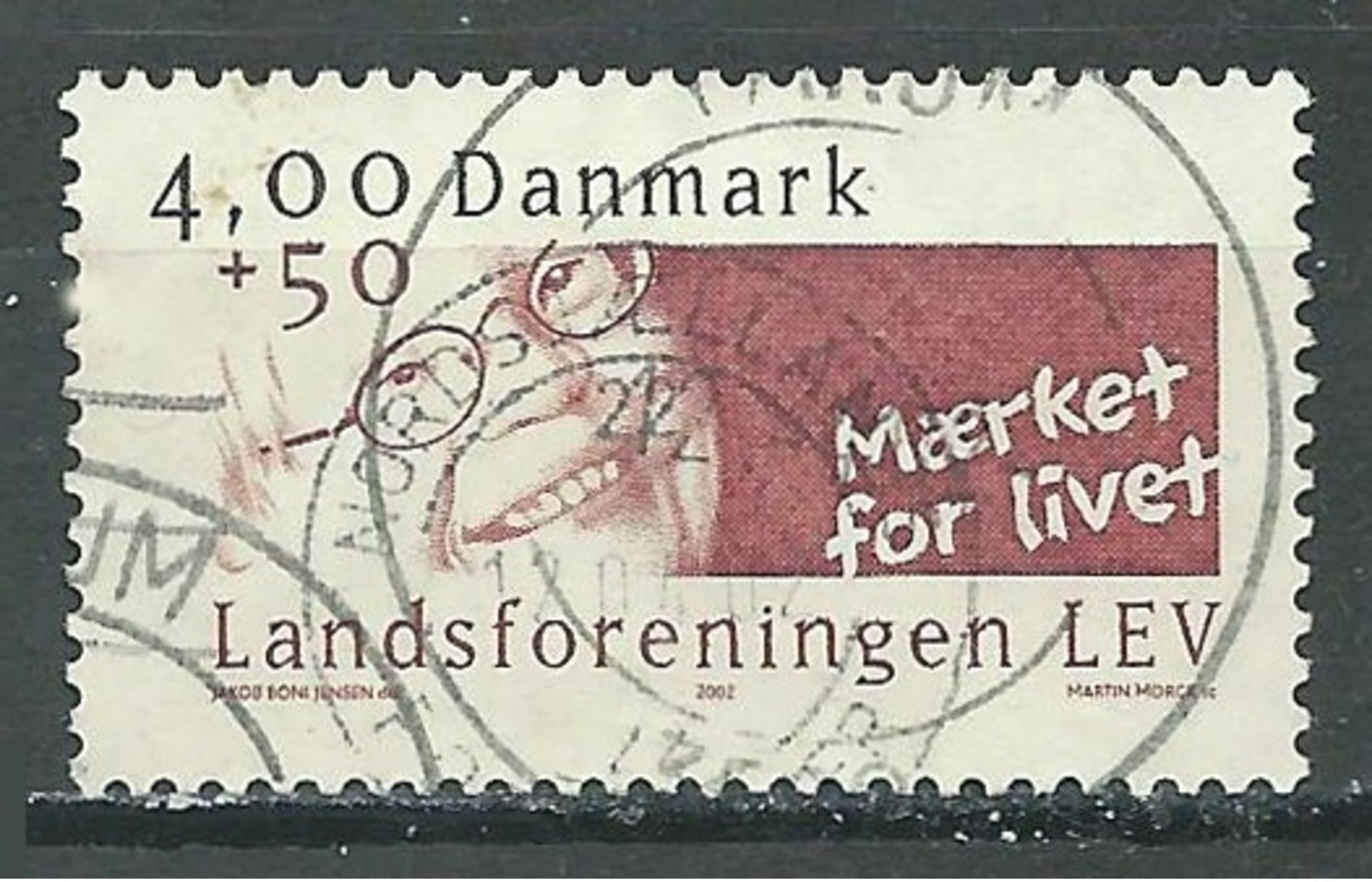 Danemark YT N°1308 Association Nationales Pour Handicapés Mentaux Oblitéré ° - Oblitérés