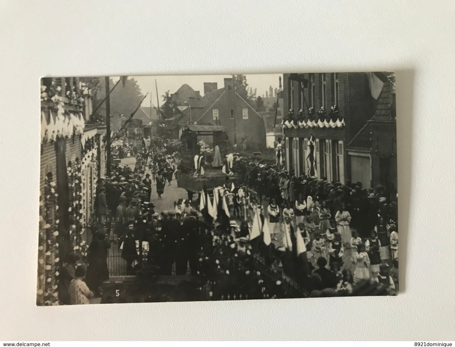 Dentergem - Denterghem - Processie - Fotopostkaart M. Delaere - Dentergem