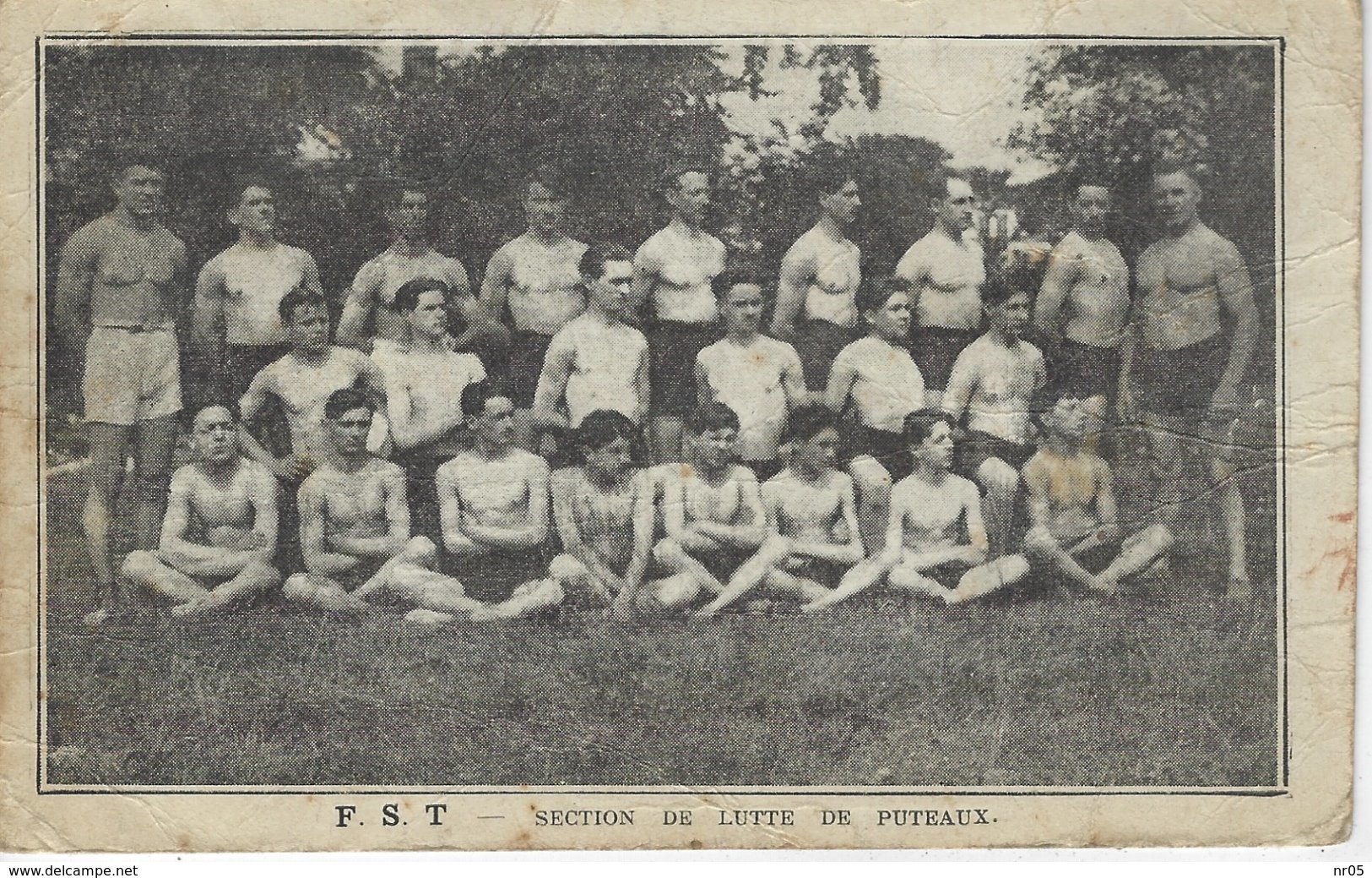 92 ( Hauts De Seine ) - F.S.T - Section De Lutte De PUTEAUX - Puteaux