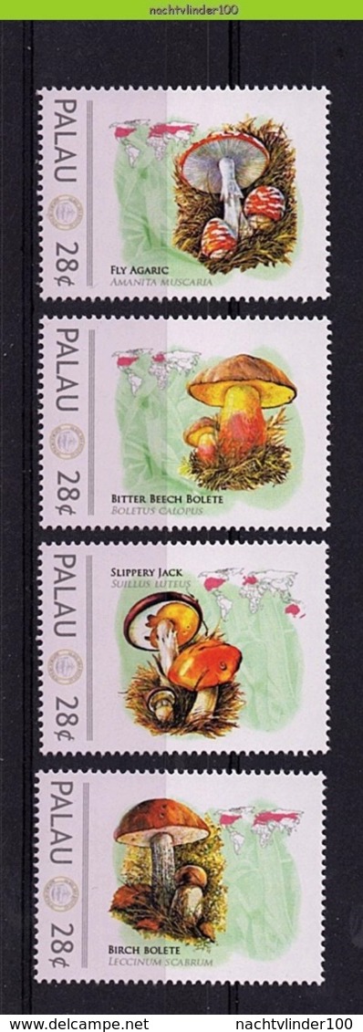 Nff065 FLORA PADDESTOELEN PADDENSTOELEN MUSHROOMS PILZE CHAMPIGNONS SETAS FUNGHI PALAU 2012 PF/MNH - Funghi