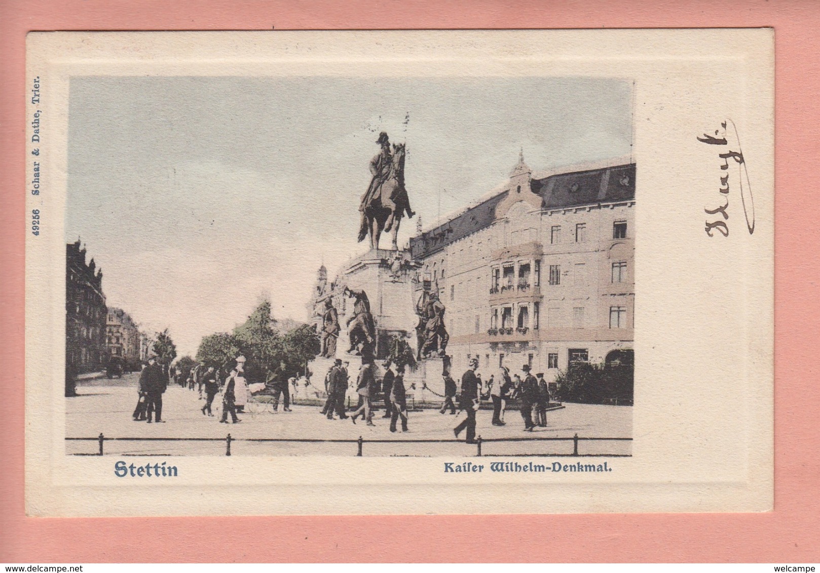 OLD POSTCARD - POLAND - STETTIN - SZCZECIN - 1904 - Pologne