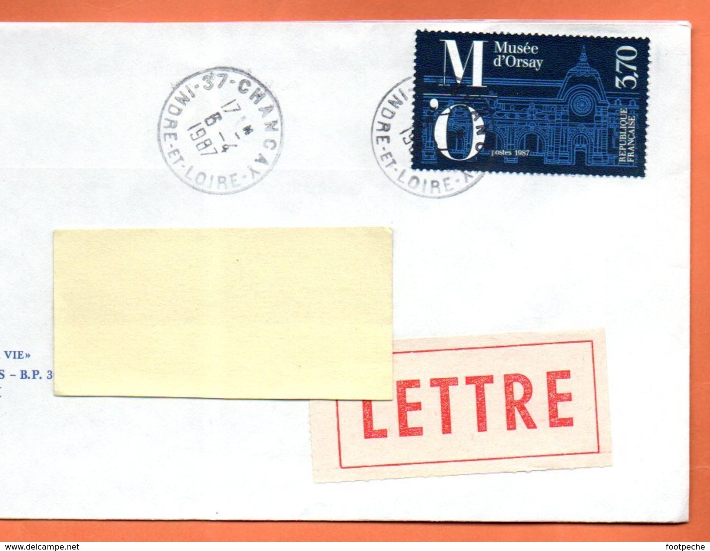 MAURY N° 2456   MUSEE D'ORSAY     Lettre Entière 110x220 N° KK 966 - 1961-....