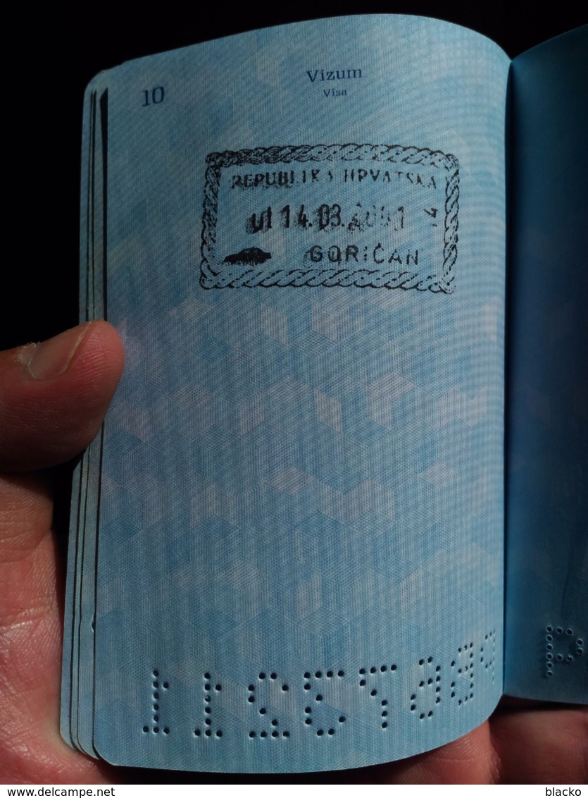 +++ Hungary - Passport Passeport 1993 köné db01