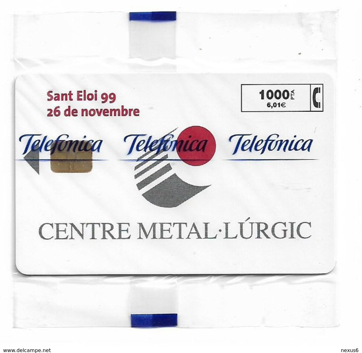 Spain - Telefónica - Sant Eloi 99 - P-410 - 11.1999, 2.500ex, NSB - Emissioni Private