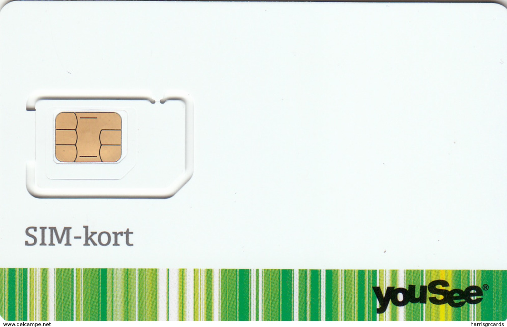 DENMARK - YouSee SIM-Kort, GSM Card , Mint - Danimarca
