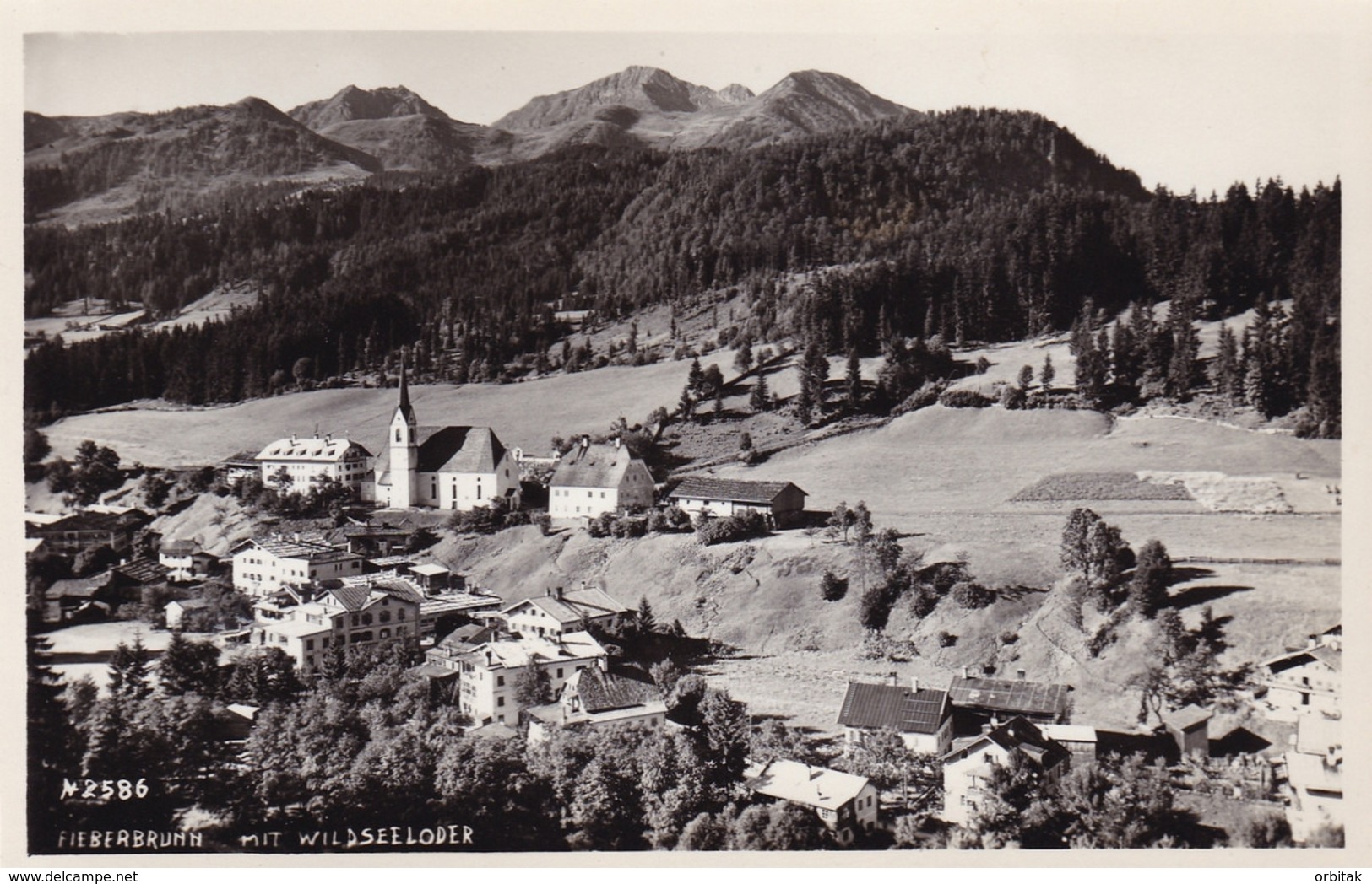 Fieberbrunn * Wildseeloder, Gesamtansicht, Gebirge, Tirol, Alpen * Österreich * AK856 - Fieberbrunn