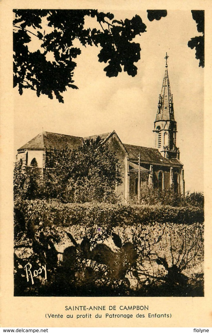 Ste Anne De Campbon - L'église Du Village - Sainte Anne De Campbon - Autres & Non Classés