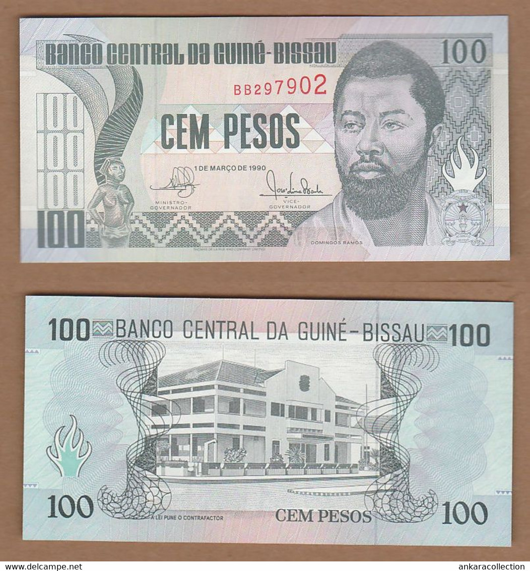 AC - GUINEA - BISSAU 100 PESOS BB UNCIRCULATED - Guinea–Bissau