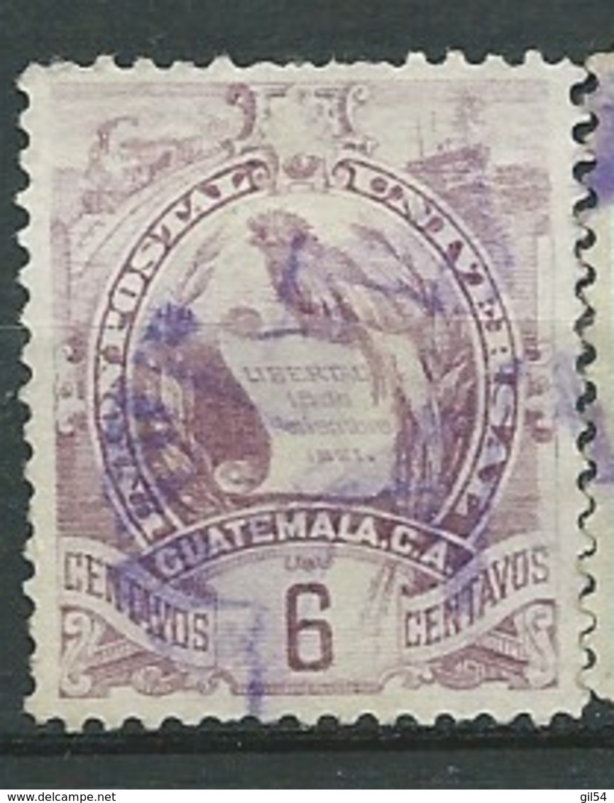 Guatemala     Yvert N°  48 Oblitéré   -   Aab 23904 - Guatemala