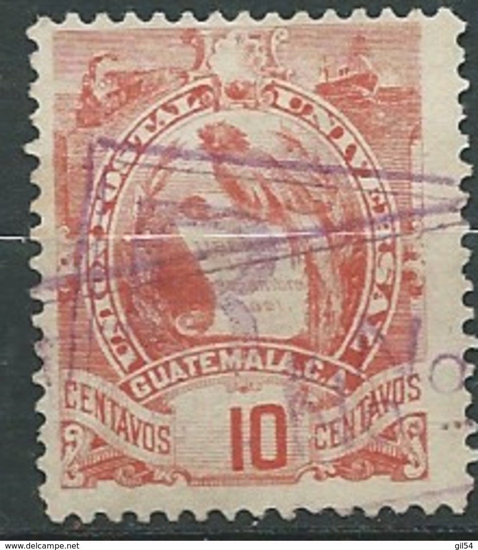 Guatemala     Yvert N°  49 Oblitéré  -   Aab 23912 - Guatemala