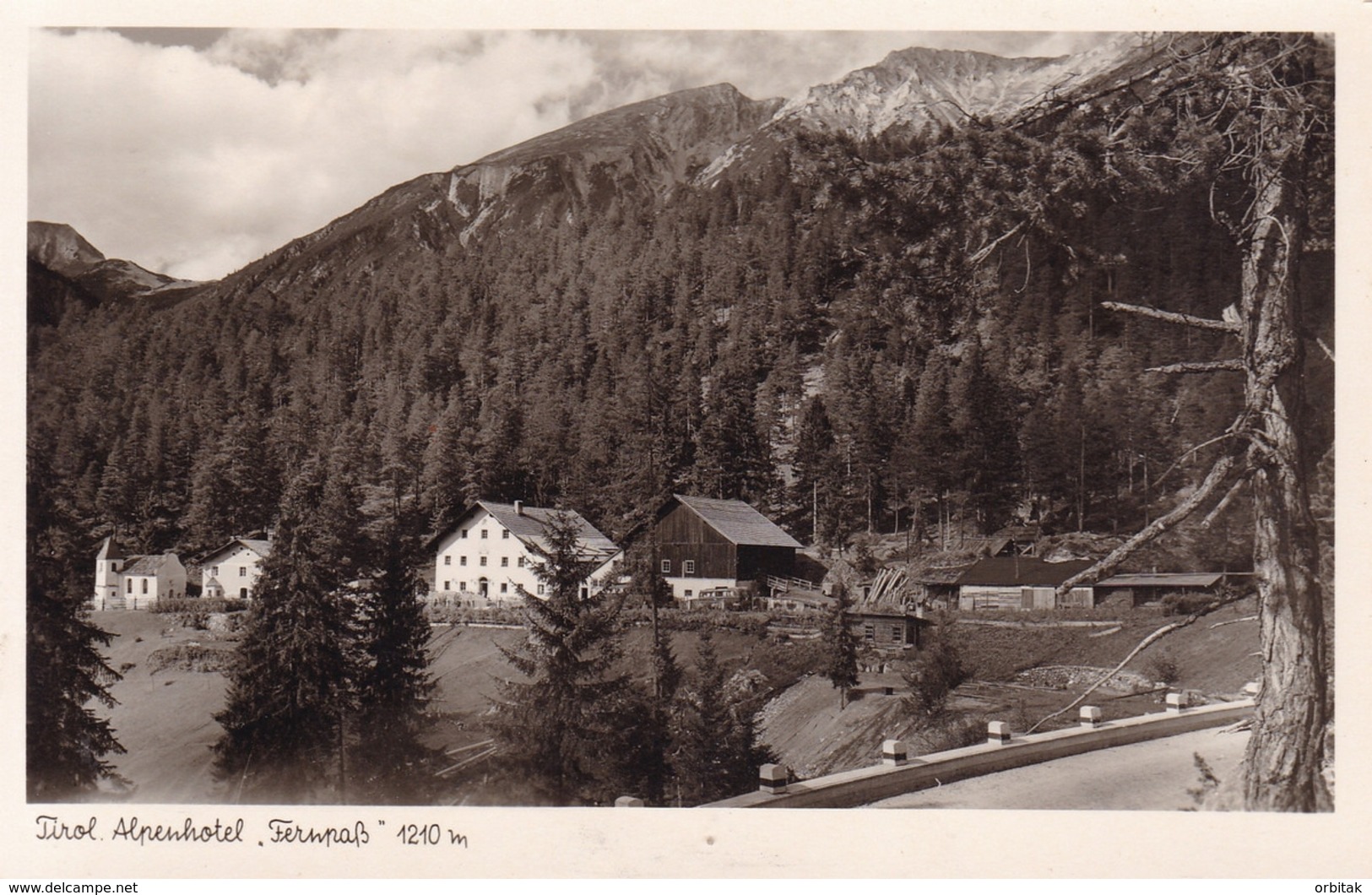 Fernpass (Nassereith) * Alpenhotel, Gesamtansicht, Gebirge, Tirol, Alpen * Österreich * AK860 - Imst