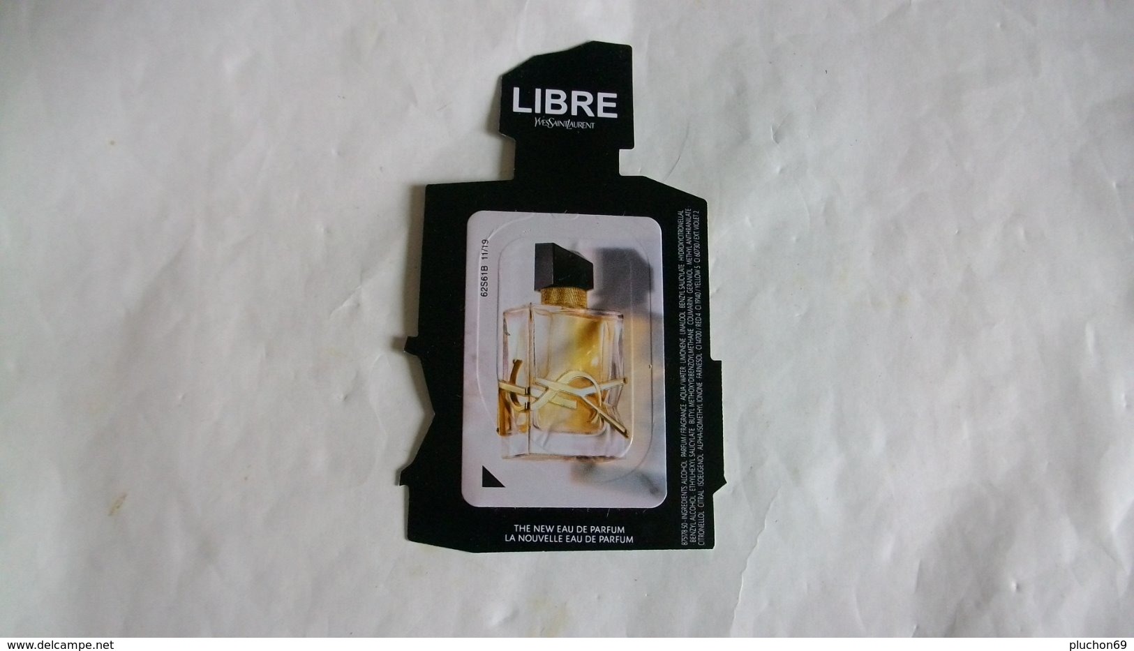 Carte Parfumée Yves Saint Laurent   " Libre " Avec Touch Nouveauté Septembre 2019 - Profumeria Moderna (a Partire Dal 1961)