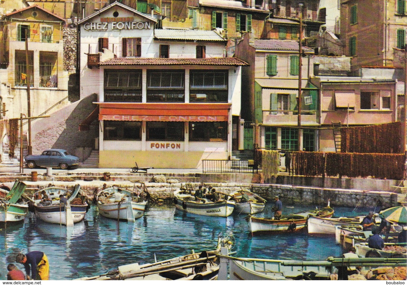 MARSEILLE - LE VALLON DES AUFFES - CHEZ FONFON - ANNEES 50/60 - Endoume, Roucas, Corniche, Plages