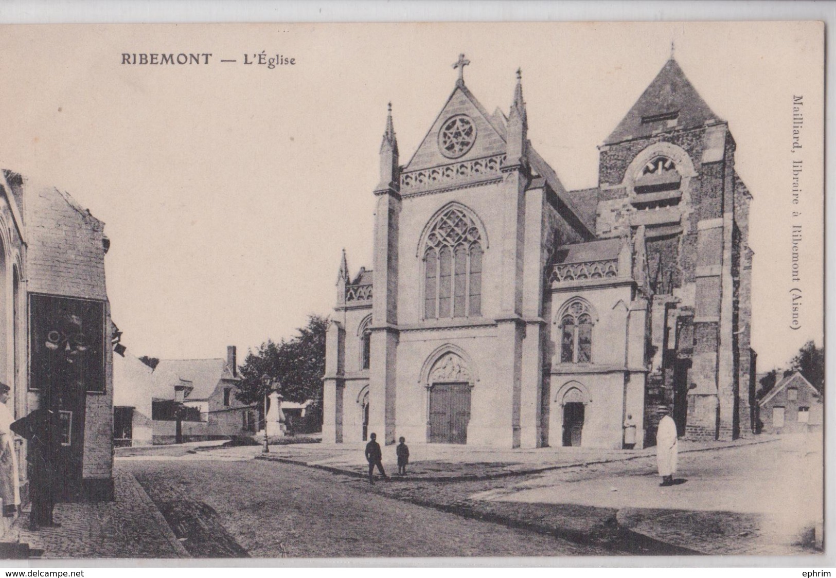 RIBEMONT (Aisne) - L'Eglise - Autres & Non Classés