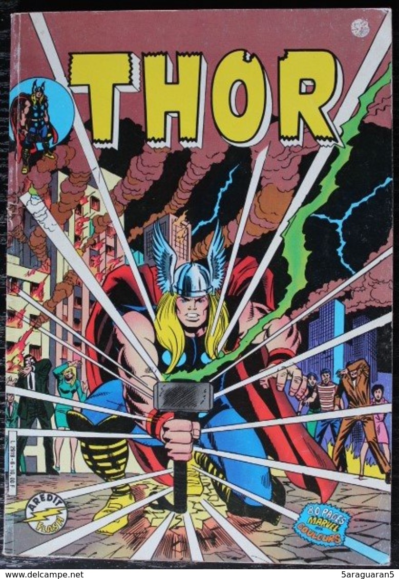 BD THOR - 6 - L'assaut Des Ténèbres - EO 1984 Arédit Flash Nouvelle Formule - Thor