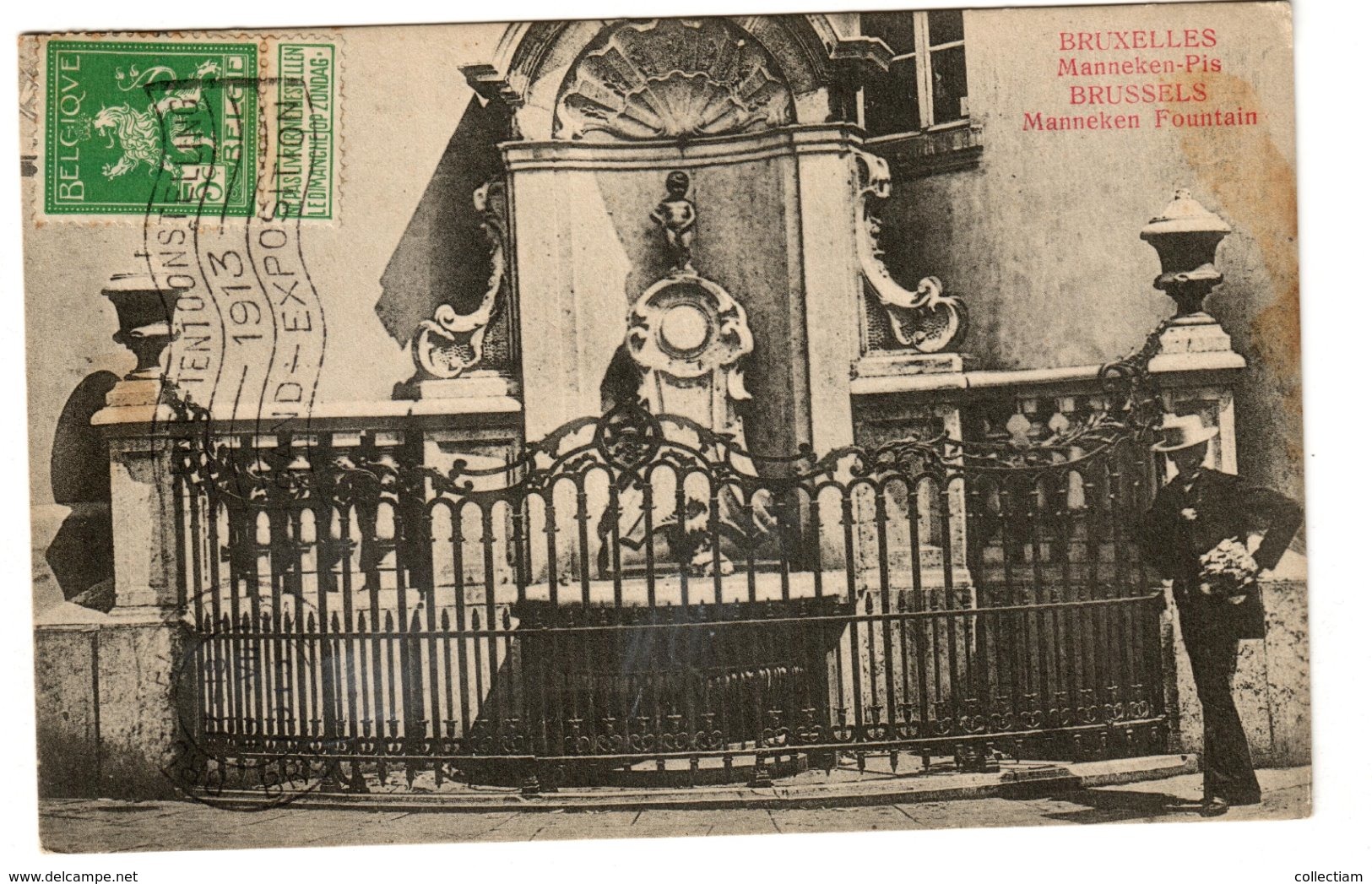 BRUXELLES - Manneken-Pis - Monuments, édifices