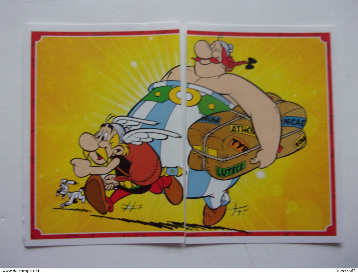 PANINI Astérix CARREFOUR N°1 & 2 Astérix Obélix - French Edition