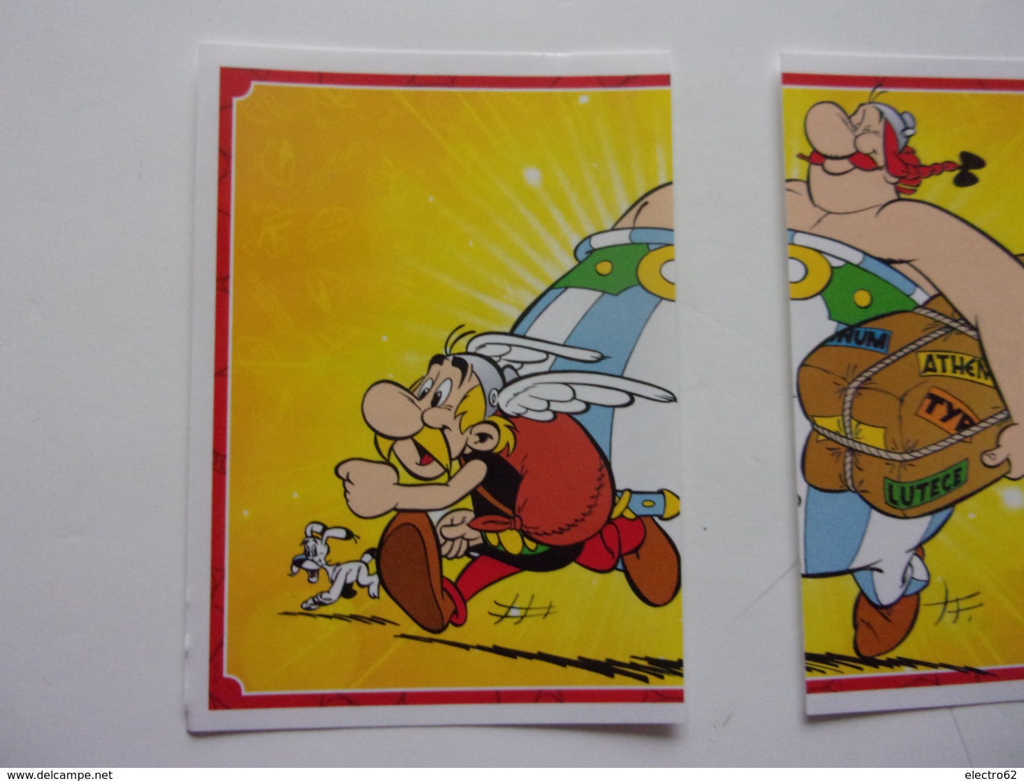 PANINI Astérix CARREFOUR N°1 & 2 Astérix Obélix - Edition Française