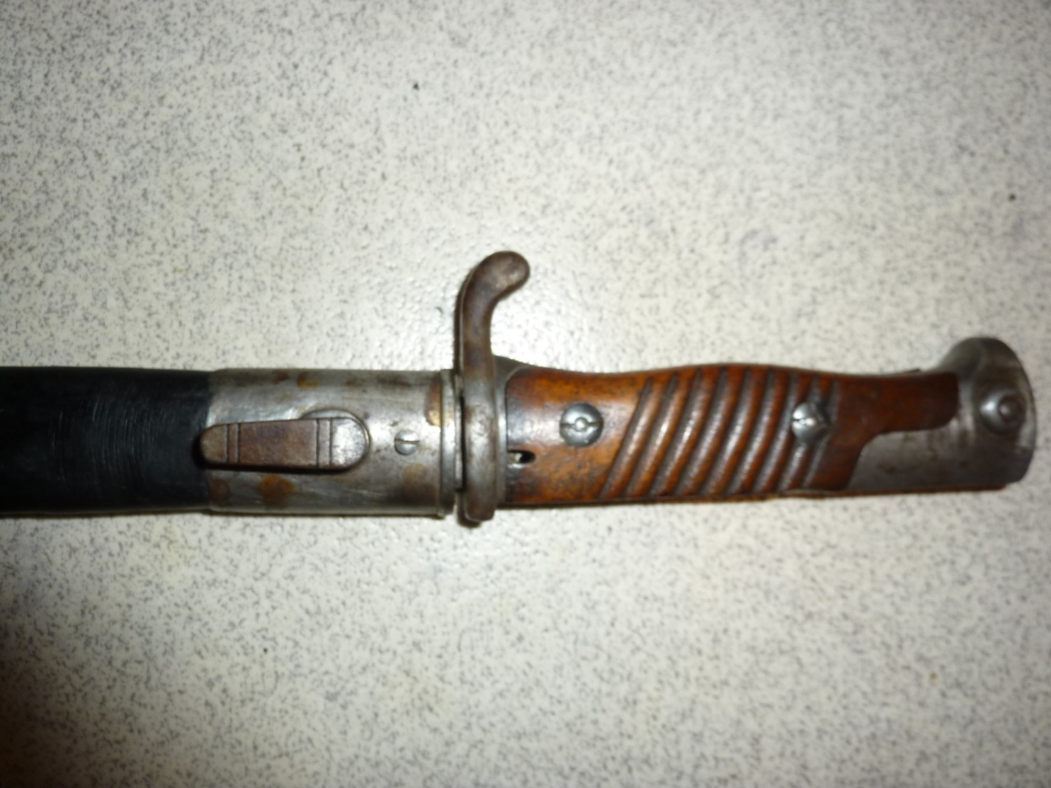 baionnette Mauser S98 même régiment , bayonet M1898 n/A matching  number