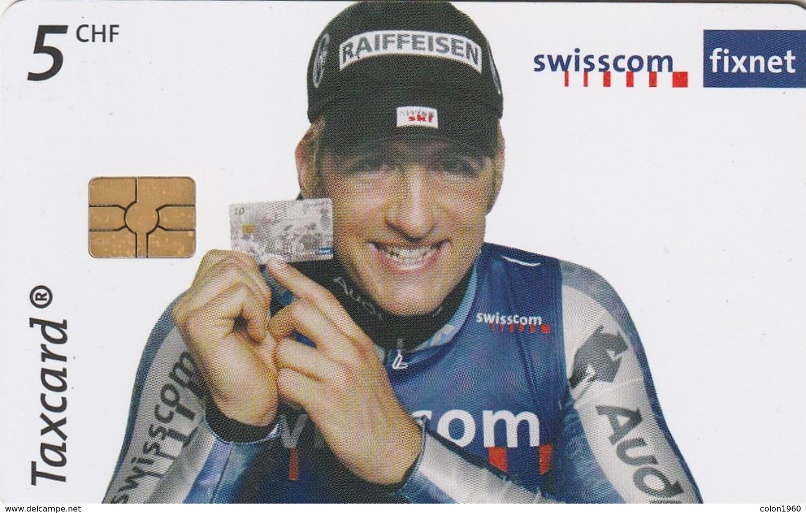 SUIZA. SUI-CP-160C. Ski Alpin. Silvan Zurbriggen - Serie I. 11/07. (097) - Deportes