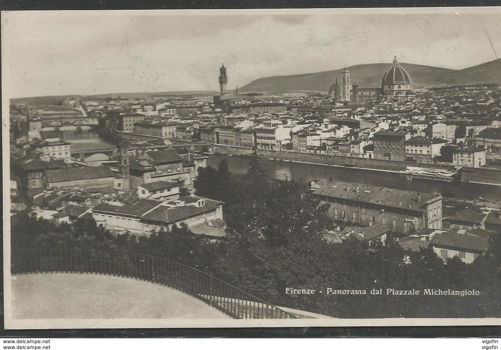 FIRENZA TOSCANA ITALIA, PC, Circulated - Firenze (Florence)