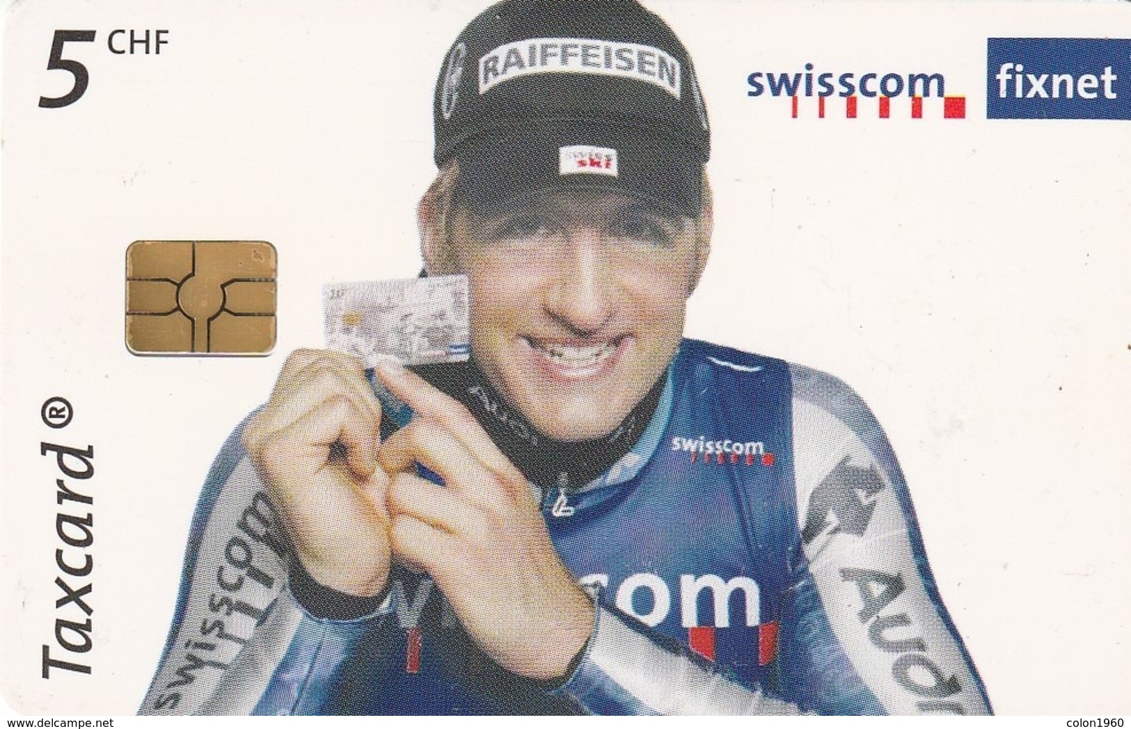 SUIZA. SUI-CP-160B. Ski Alpin. Silvan Zurbriggen - Serie I. 11/07. (098) - Sport