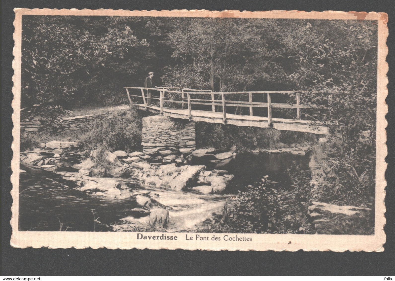 Daverdisse - Le Pont Des Cochettes - 1937 - Daverdisse