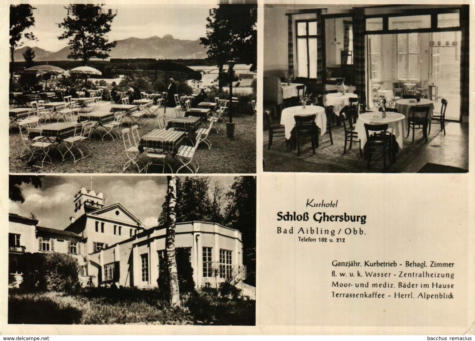 BAD AIBLING/OBB. - Kurhotel Schloss Ghersburg - Bad Aibling