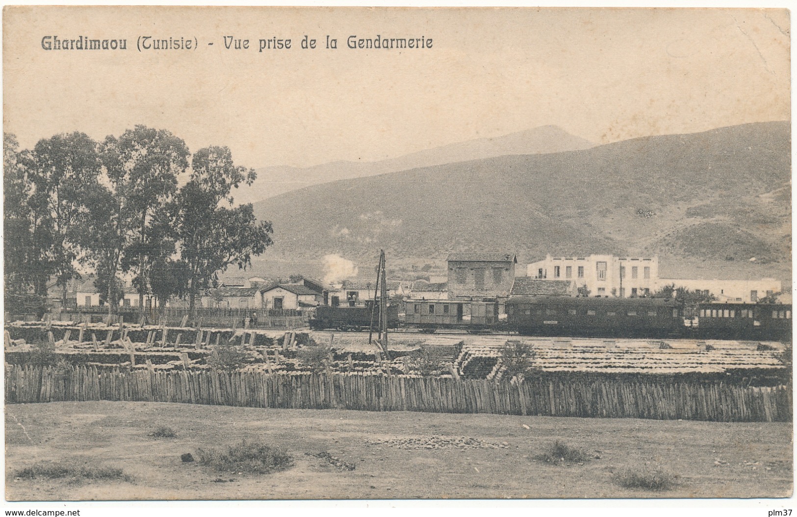 GHARDIMAOU - Vue Prise De La Gendarmerie, La Gare - Tunisie