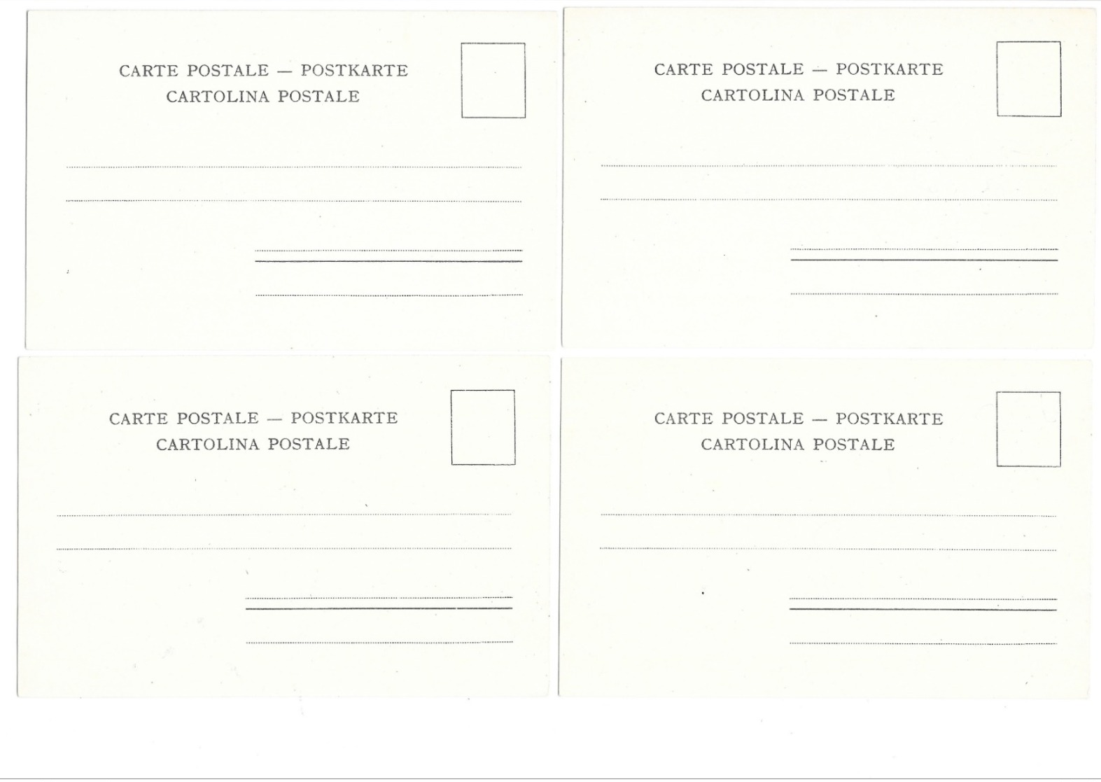 CPA 12 CASSIERS SERIE OMSTREKEN VAN MIDDELBURG ART NOUVEAU - Altri & Non Classificati