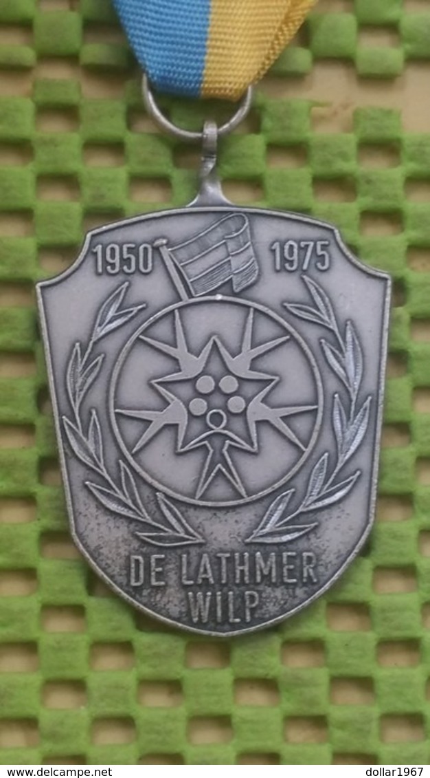 Medaille :Netherlands  - De Lathmer - Wilp - 1950-1975  / Vintage Medal - Walking Association - Andere & Zonder Classificatie