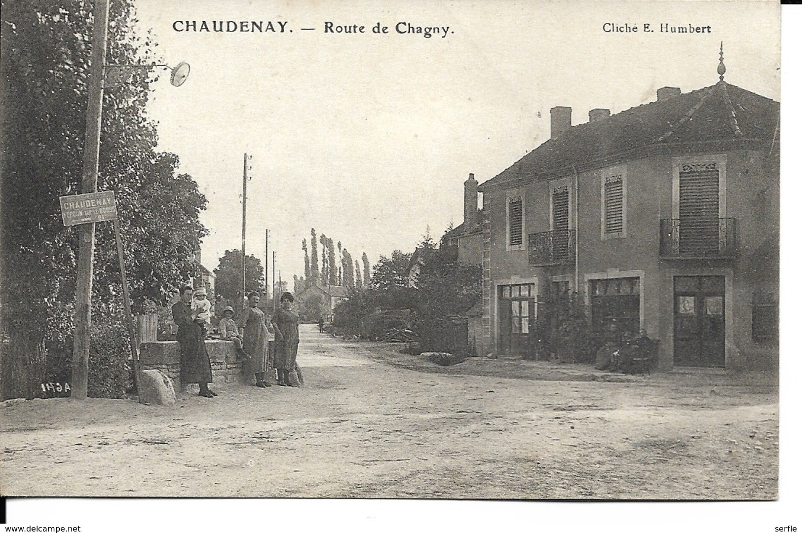 71 - Chaudenay - Route De Chagny - Sonstige & Ohne Zuordnung