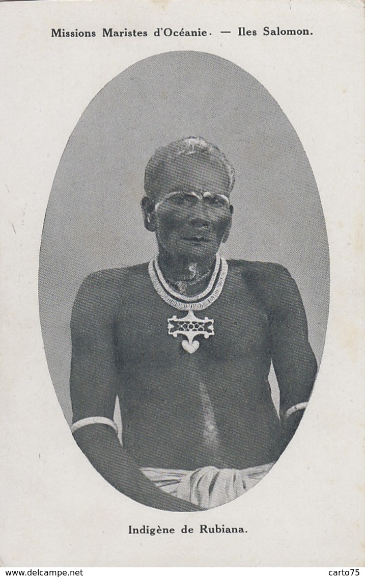 Océanie - Îles Salomon - Solomon Islands - Indigène De Rubiana - Bijoux - Islas Salomon