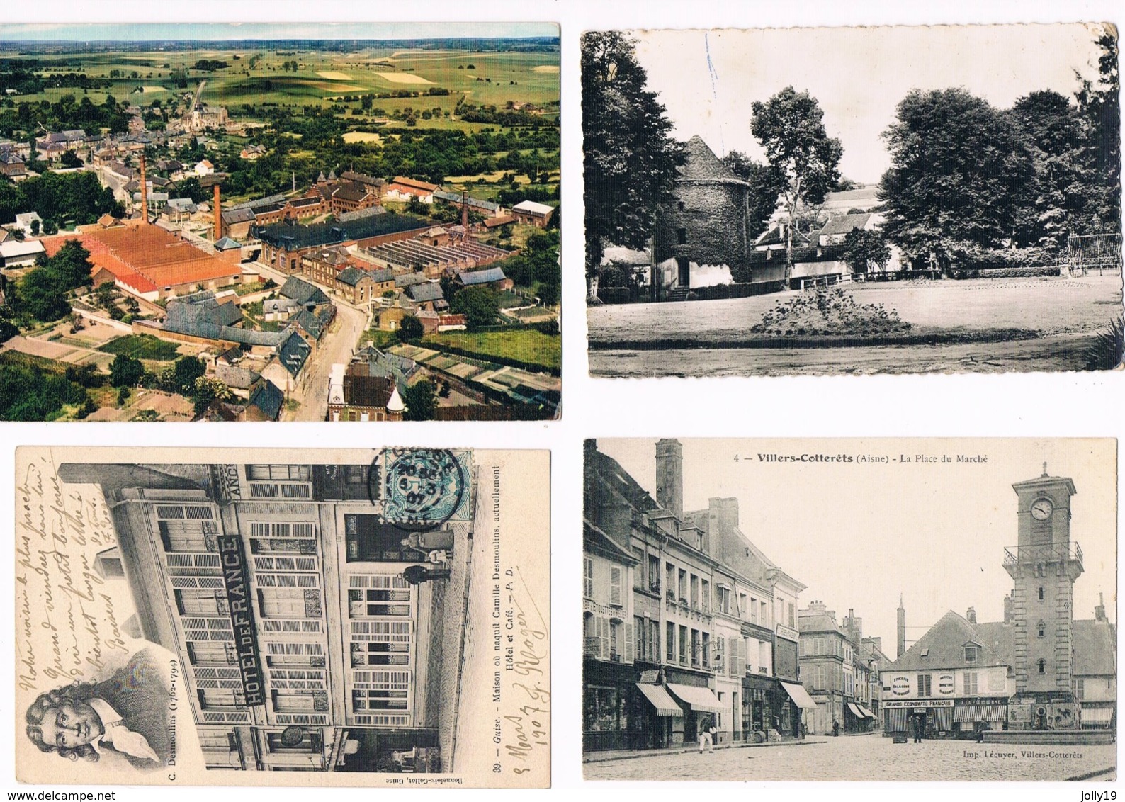 02 - 8 Cp - DEPARTEMENT AINSE - 5 - 99 Postcards